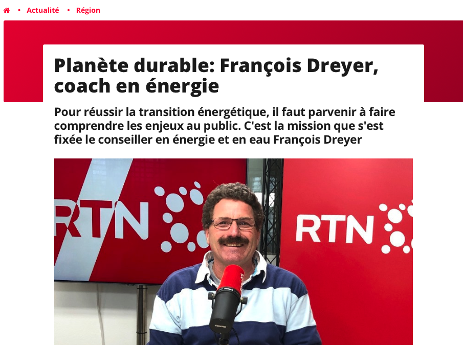 RTN Planète durable dans la matinale